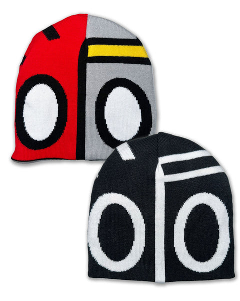 Reversible Devil/Angel Beanie