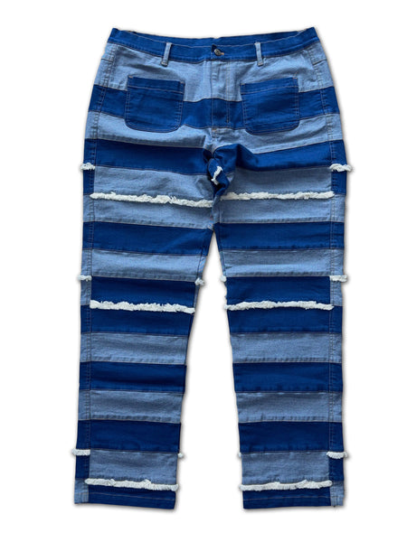 Layered Denim Jeans