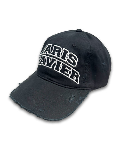 Paris Xavier Distressed Hat (BLACK)