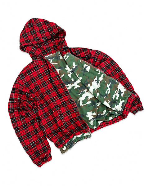 Reversible Camo Plaid Jacket
